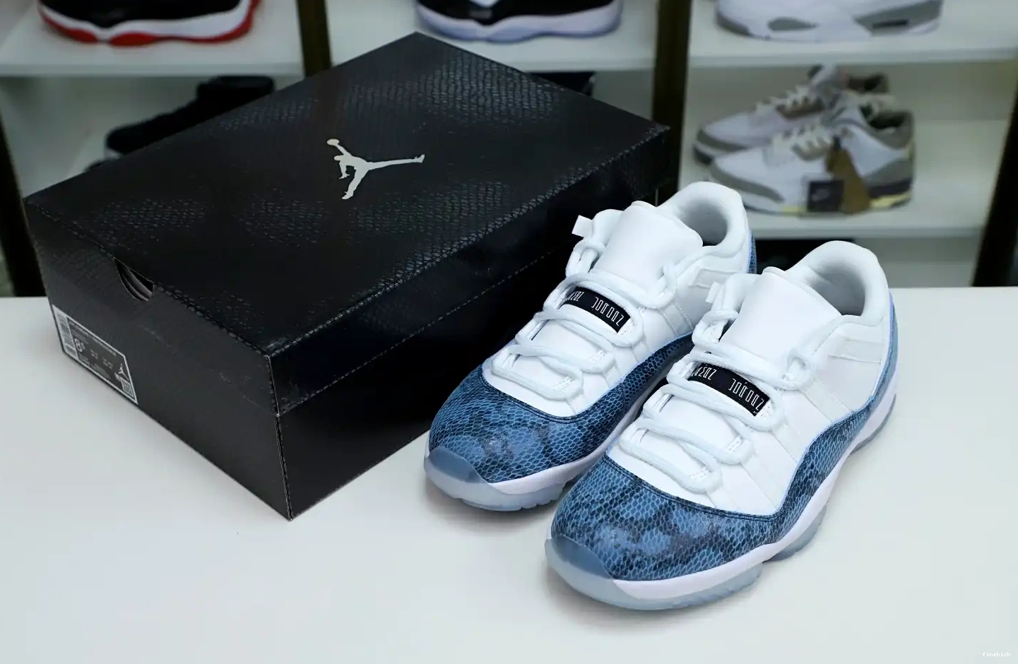 snakeskin” Jordan Jordan Air 11 “navy 0603
